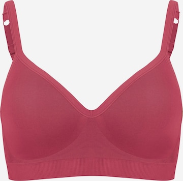 Bravado Designs T-paitarintaliivi Rintaliivi 'Muse' värissä vaaleanpunainen: edessä