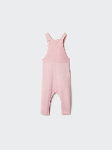 MANGO KIDS Slimfit Laclové kalhoty 'Brest6' – pink