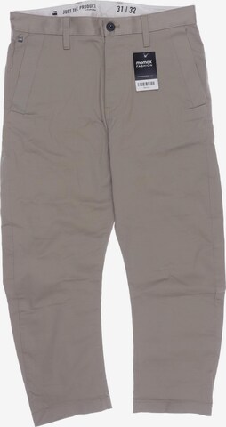 G-Star RAW Pants in 31 in Beige: front