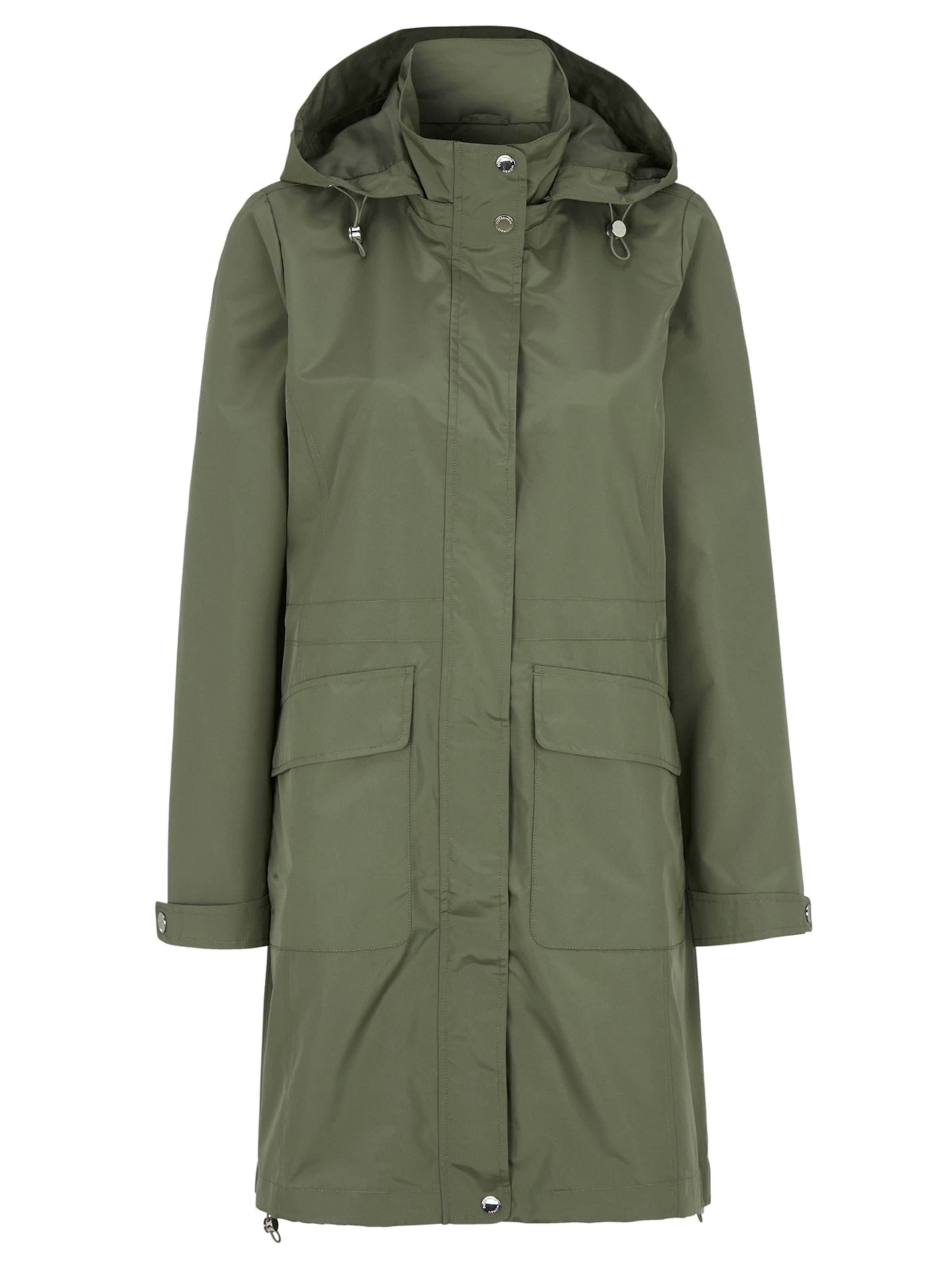 Cellbes of Sweden Tussenparka 'Mette' in Groen: voorkant