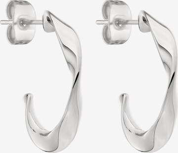 Boucles d'oreilles Liebeskind Berlin en argent : devant