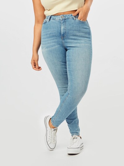 Vero Moda Curve Jeans 'Lora' in hellblau, Modelansicht