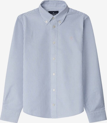 Hackett London Regular Fit Hemd in Blau: Vorderseite