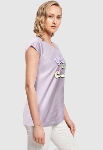 Merchcode Shirt 'Good Things' in Purple