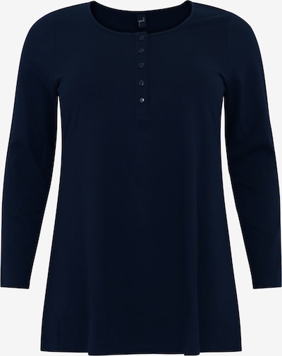 Yoek Shirt in de kleur Navy, Productweergave