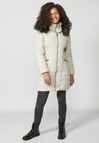 Parka d’hiver KOROSHI en blanc