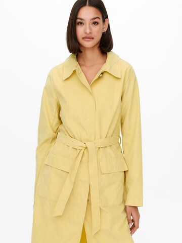 Manteau mi-saison JDY en jaune