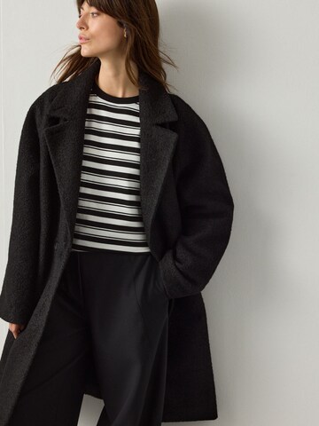 juoda Next Demisezoninis paltas