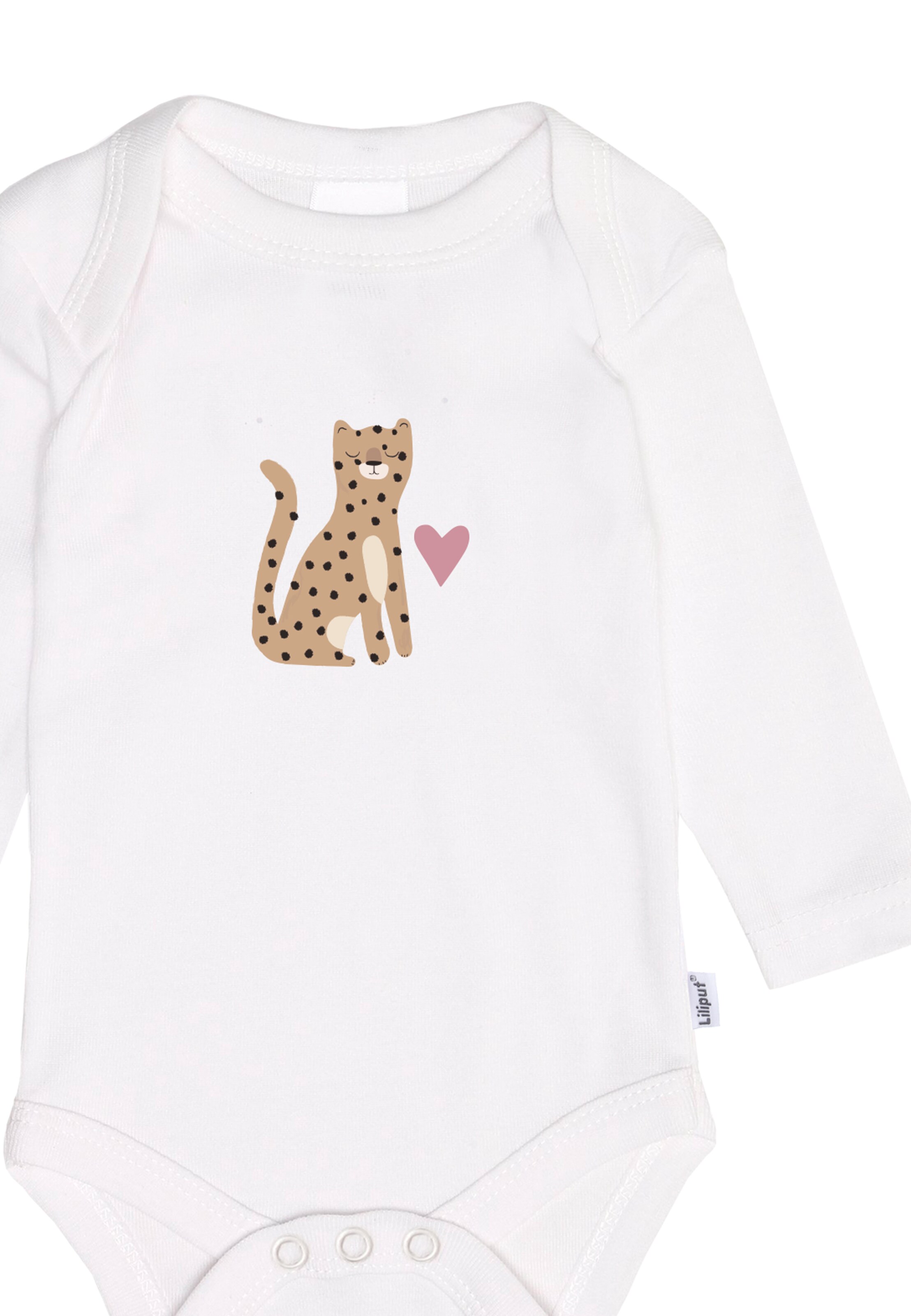 LILIPUT Romper/Bodysuit 'Leopard' in Red