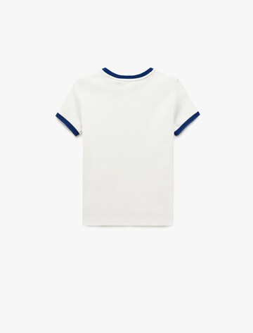 Koton T-Shirt in Beige