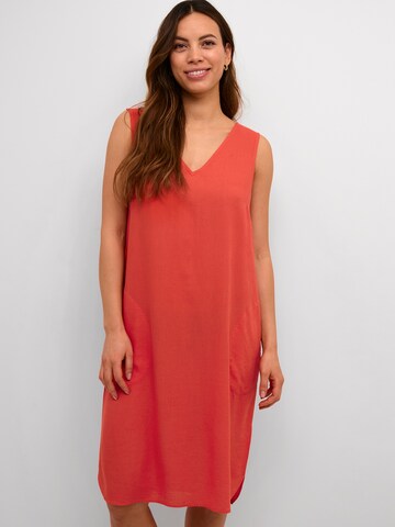 Kaffe - Vestido 'Milla' em vermelho: frente