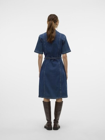 Robe-chemise 'VMAdaya' VERO MODA en bleu