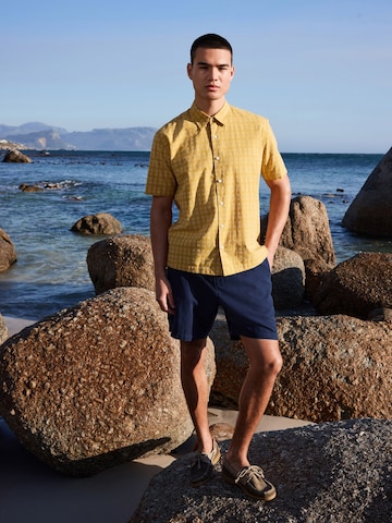 Next - Loosefit Calças em azul