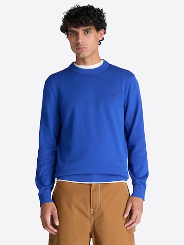 TIMBERLAND - Sweatshirt em azul: frente
