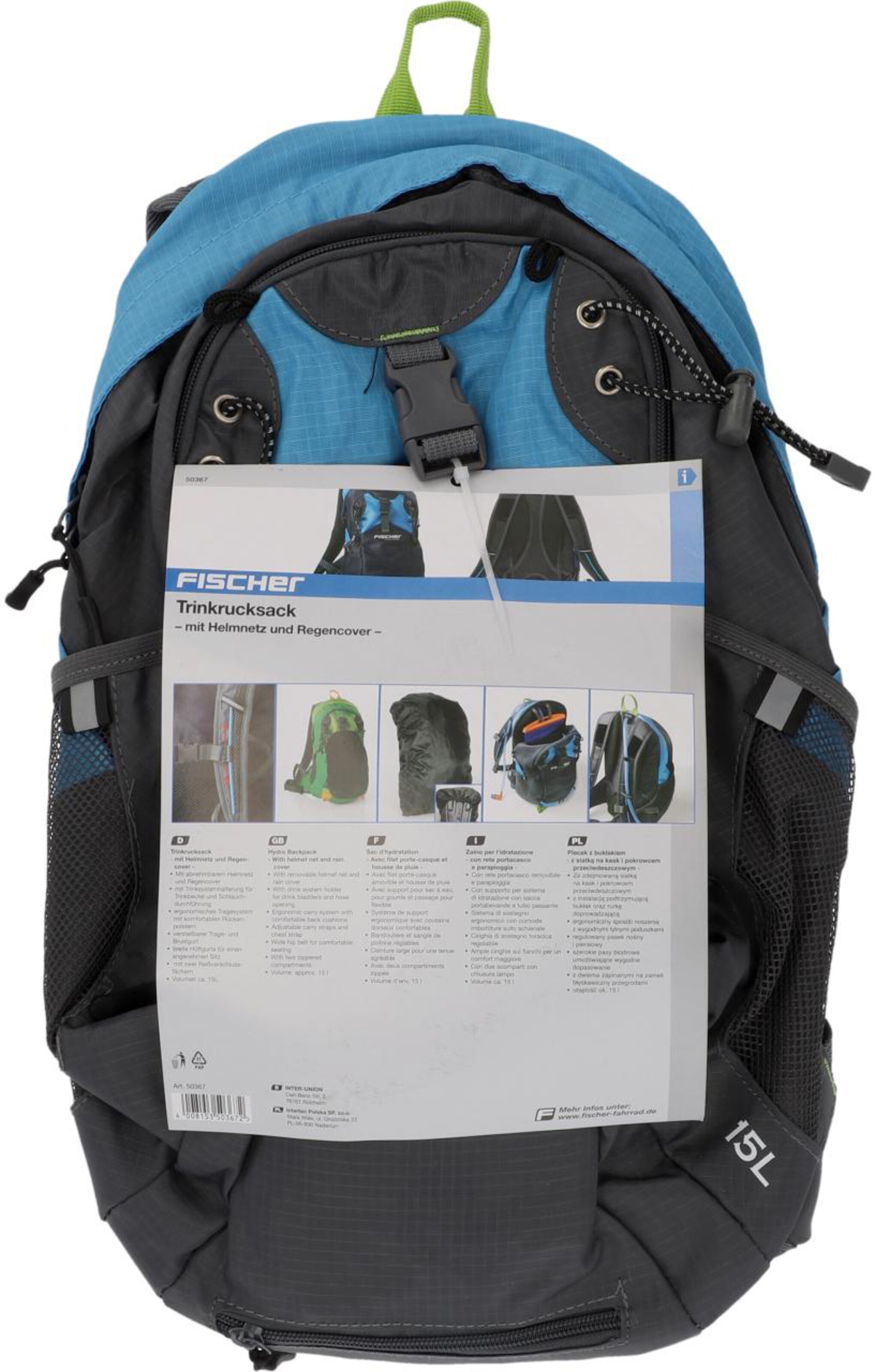 FISCHER Fahrräder Backpack in Grey