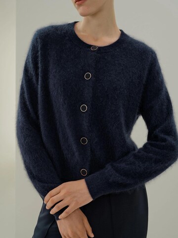 Lilysilk - Cárdigan 'Ultraweicher Cardigan aus gebürstetem Kaschmir' en azul