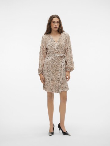 VERO MODA Cocktailkleid in Beige