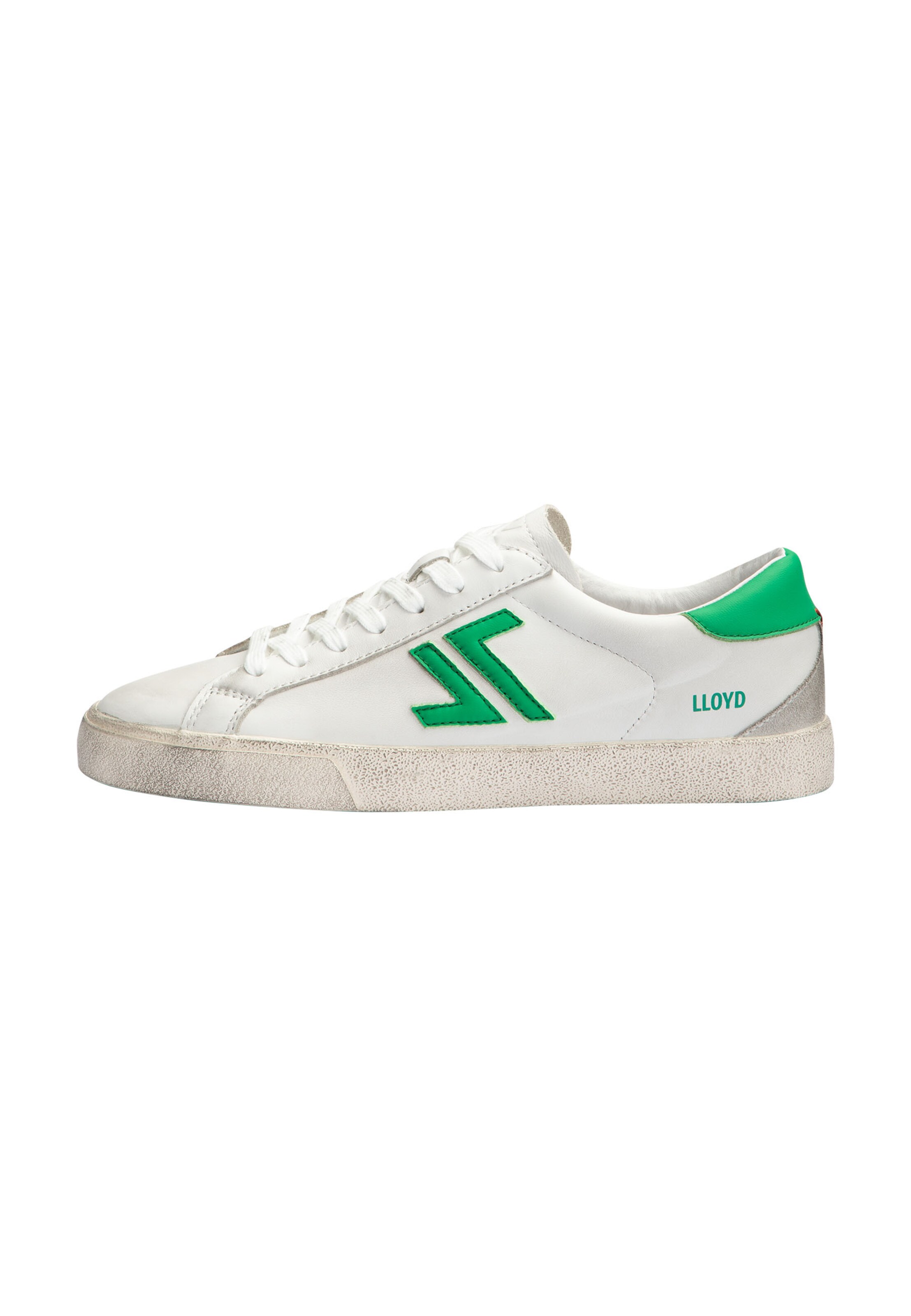 LLOYD Sneakers hoog 'VULCAN' in Wit: voorkant