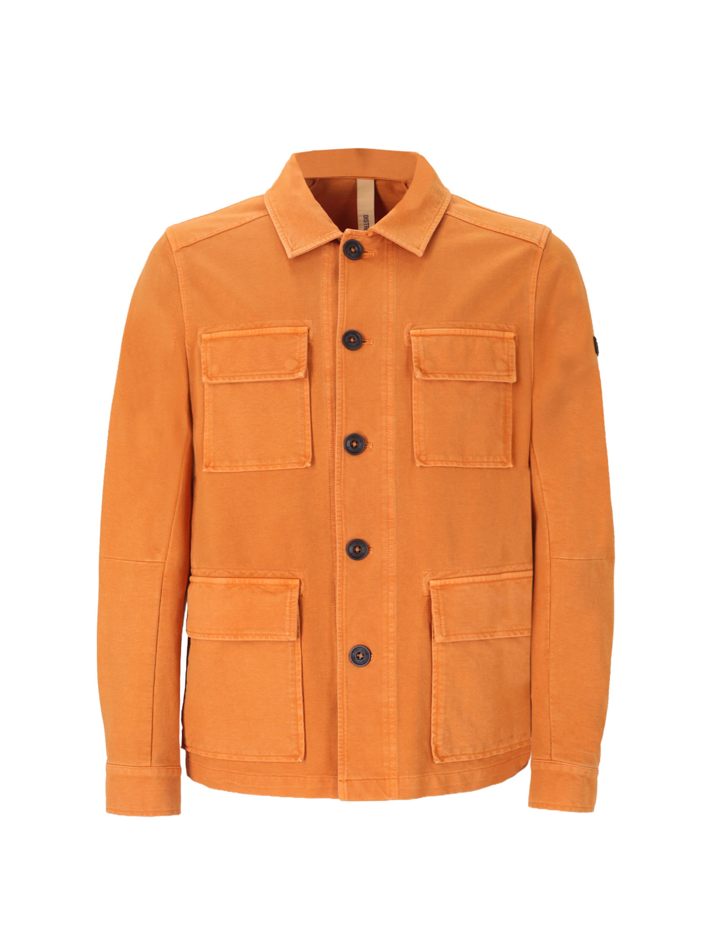 Distretto12 - Chaqueta de entretiempo 'Portland' en naranja: frente