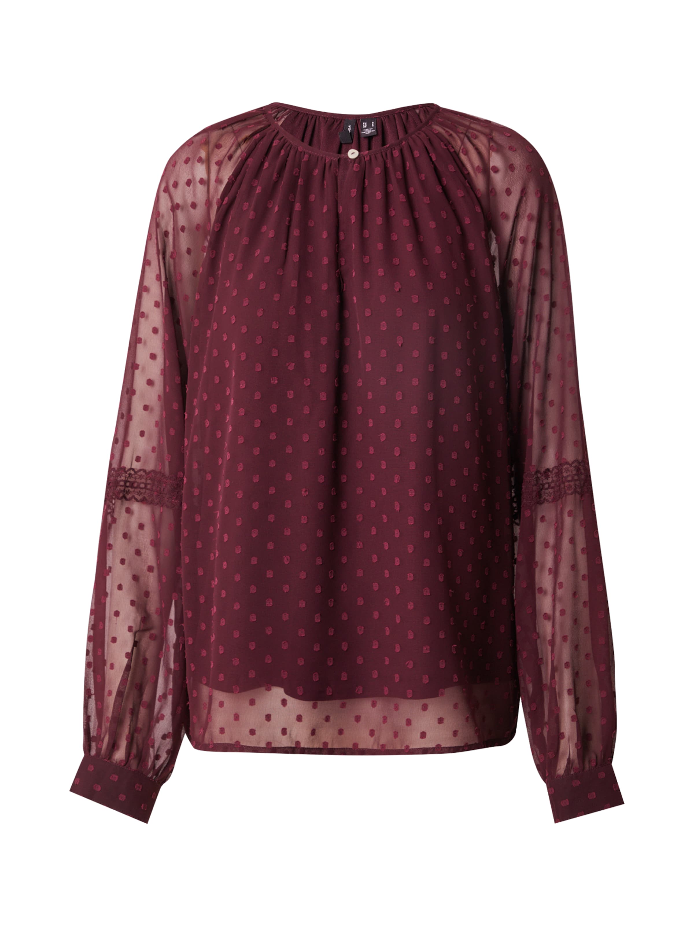 VERO MODA Bluse 'VMLIZA' in Rot: Vorderseite