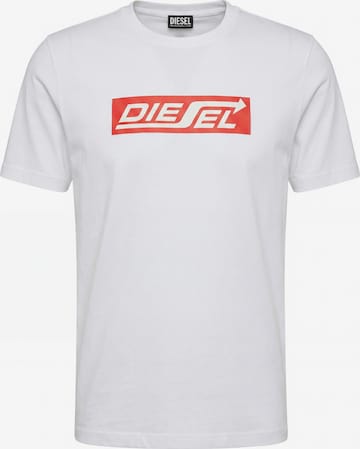 DIESEL - Camisa 'T-Just 250115' em branco: frente