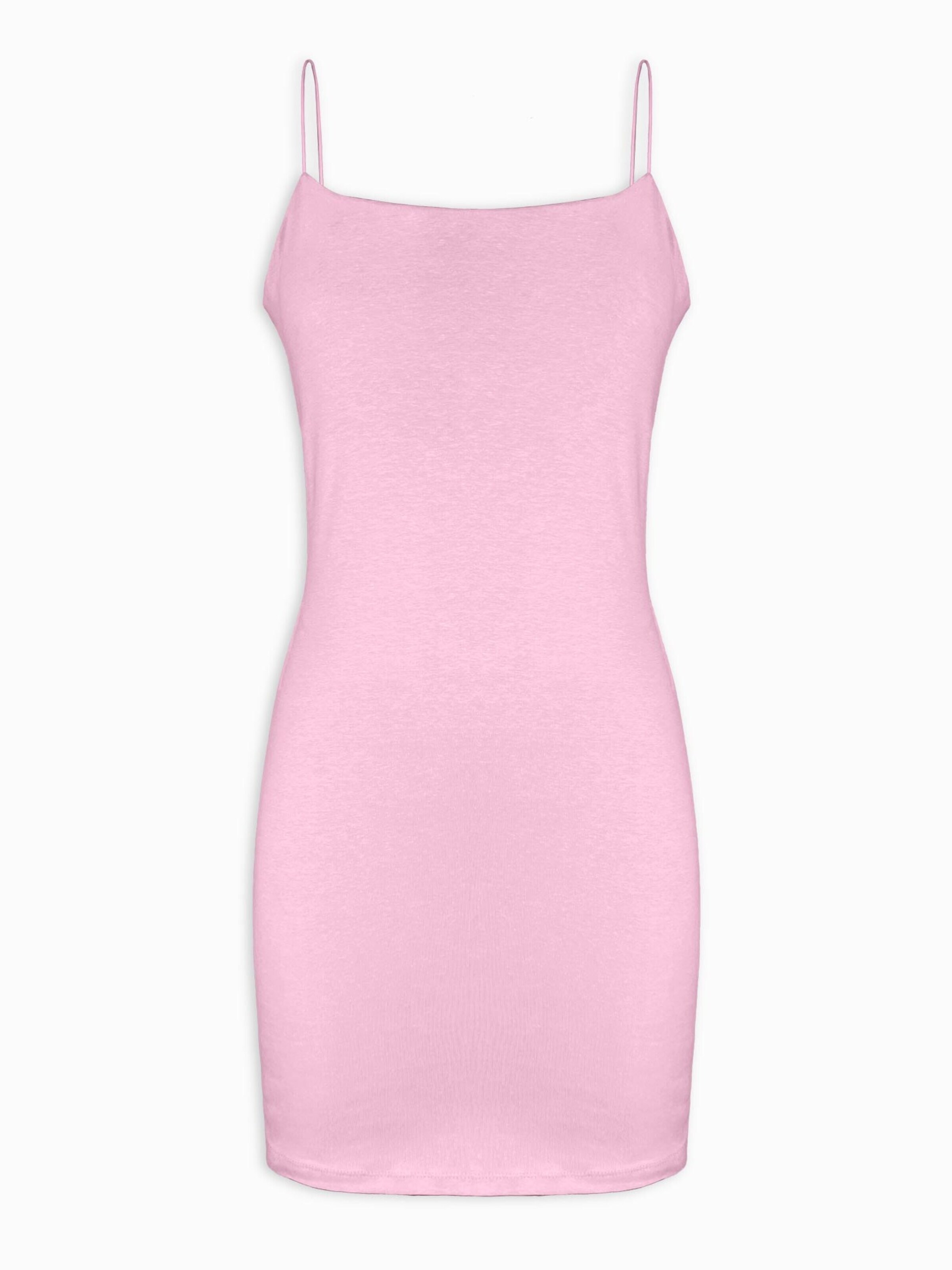 LEAFLETIC Jurk 'Leafletic Women’s Bodycon Dress' in Roze: voorkant