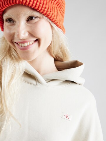 Felpa di Calvin Klein Jeans in beige
