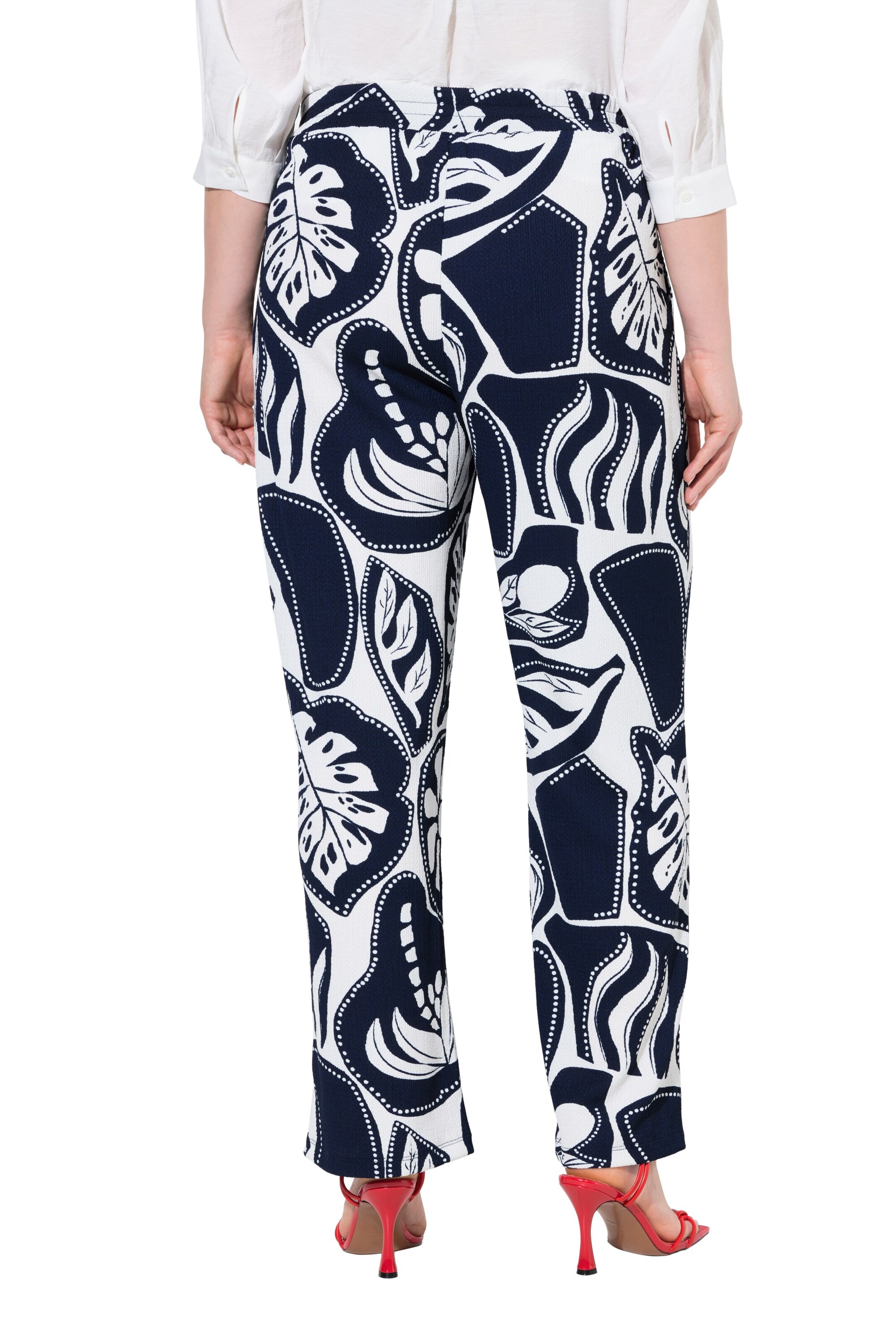 Ulla Popken Wide leg Pants in Black