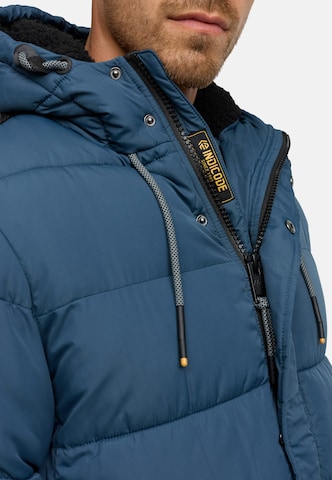 INDICODE JEANS Winter coat 'INKenter' in Blue