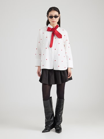 Hailys Blouse 'Em44my' in White