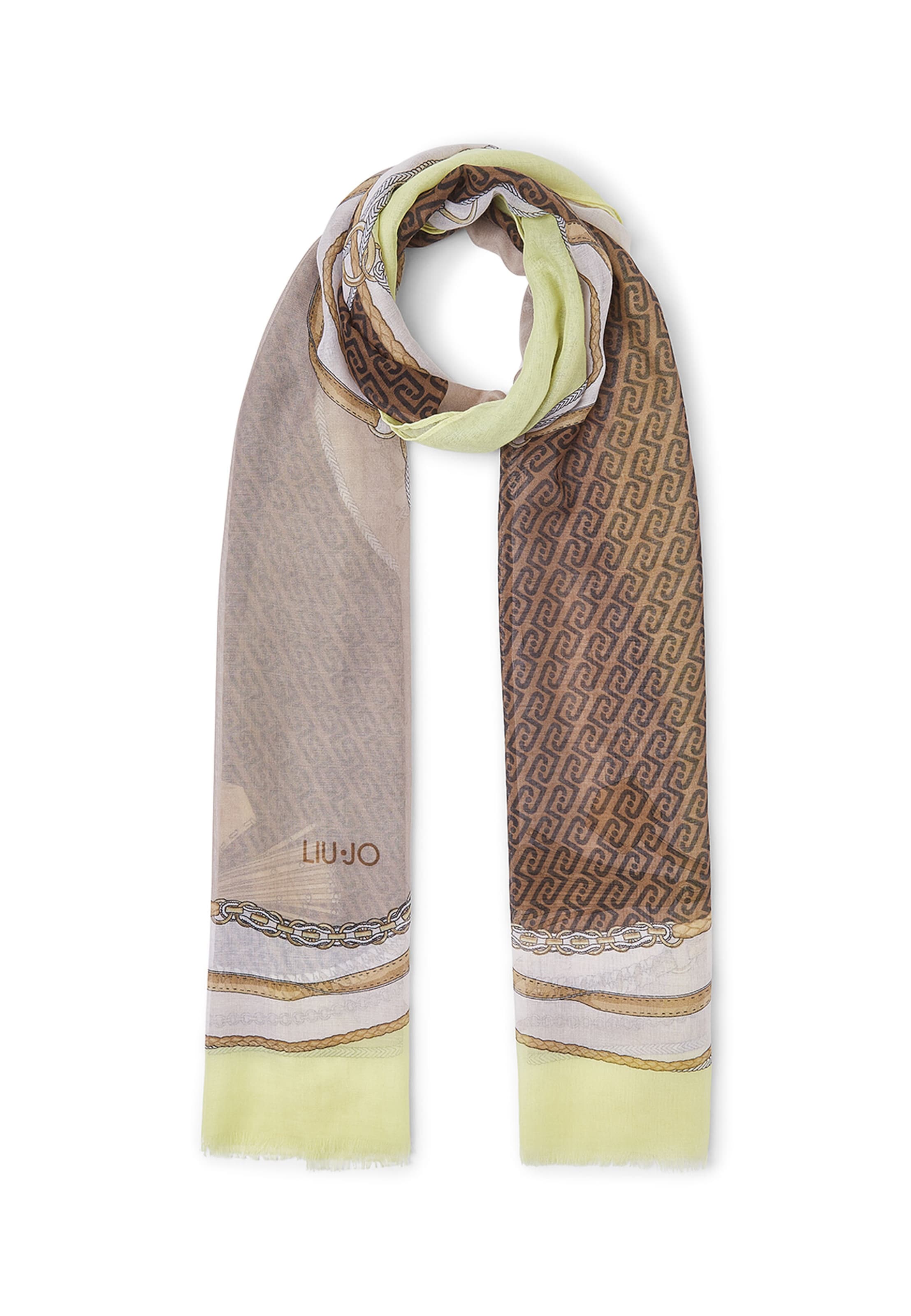 Foulard di Liu Jo in giallo: frontale