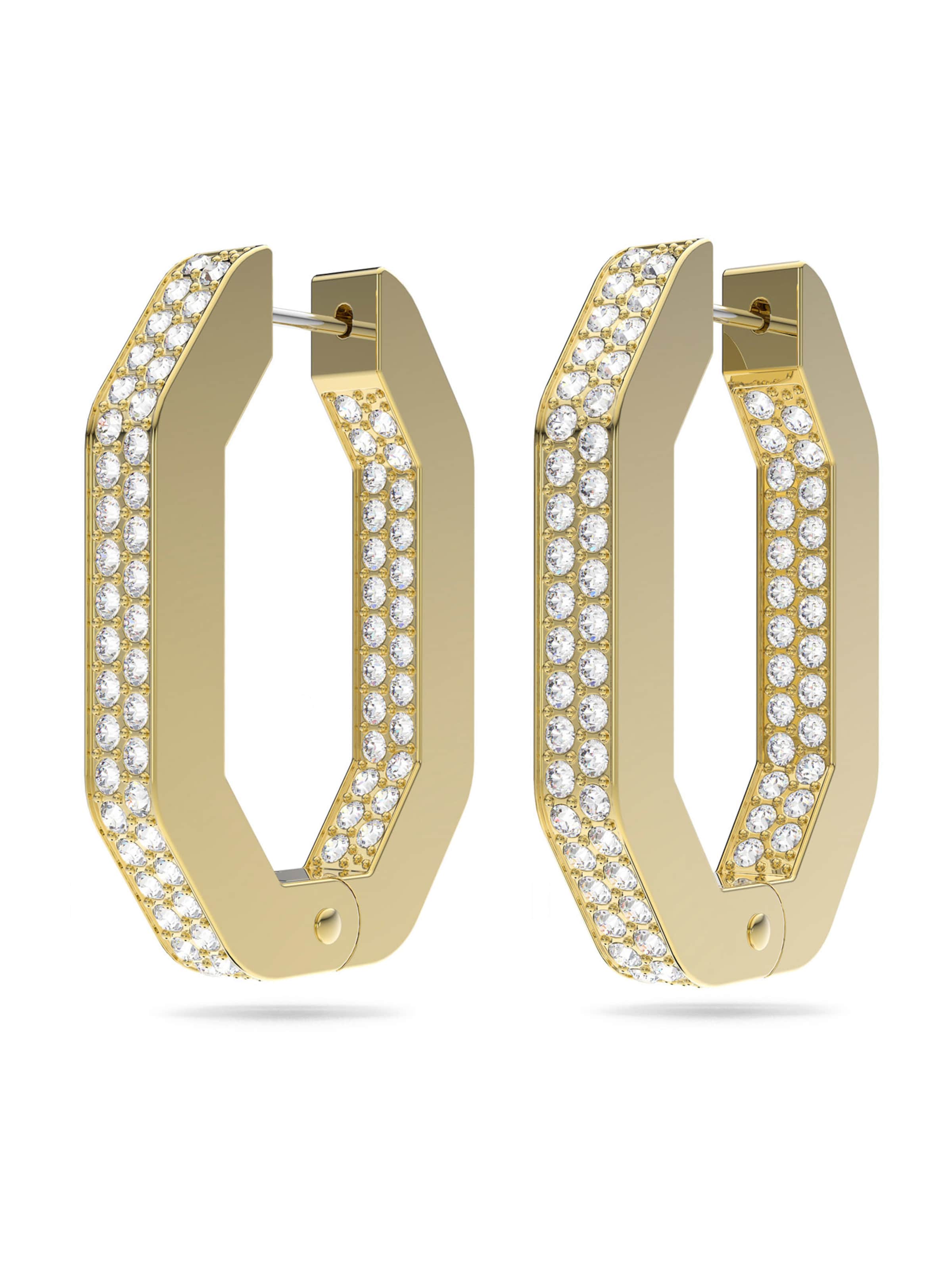 Swarovski Uhani 'Dextera' | zlata barva