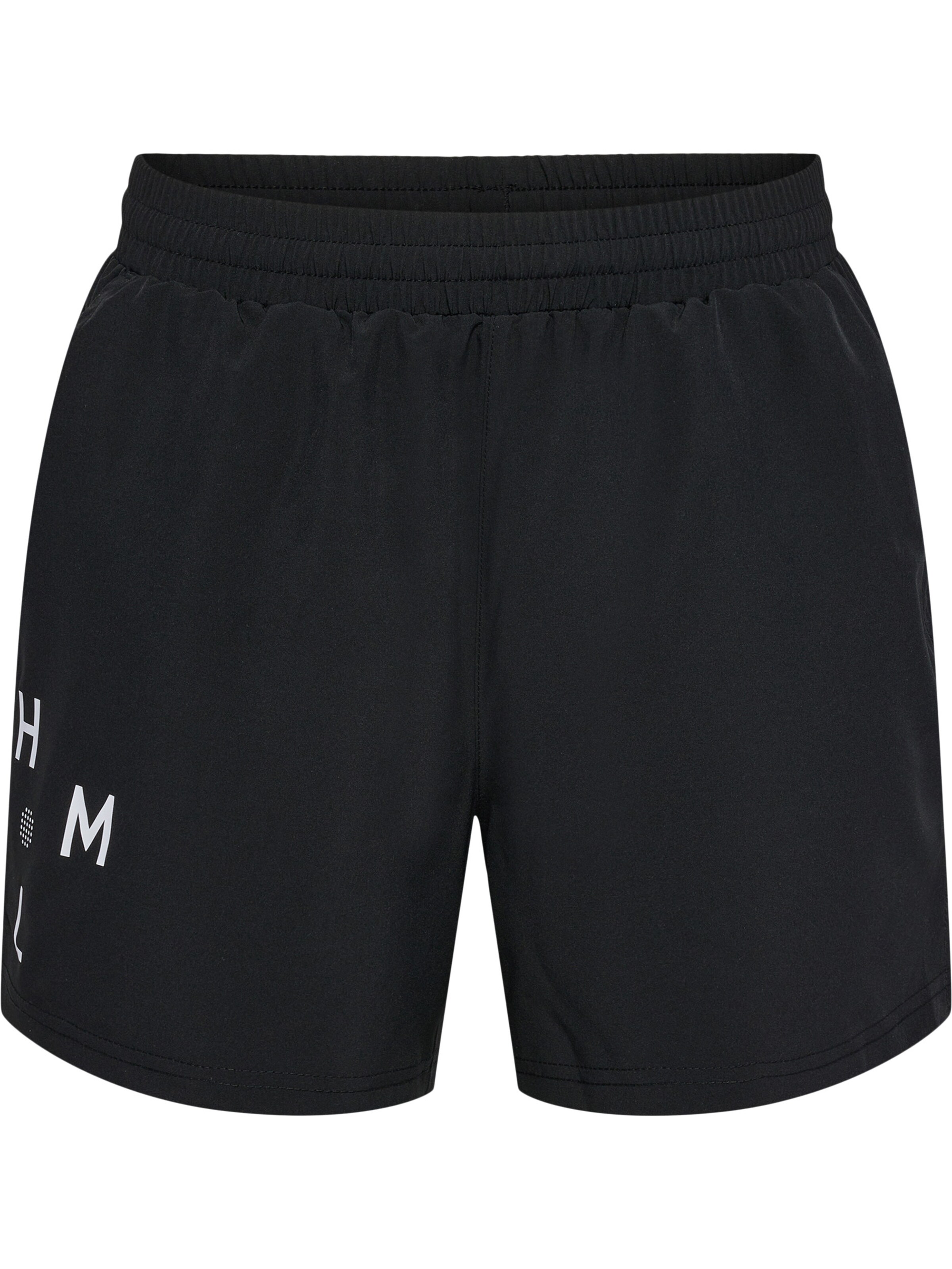 Regular Pantalon de sport 'Active' Hummel en noir : devant