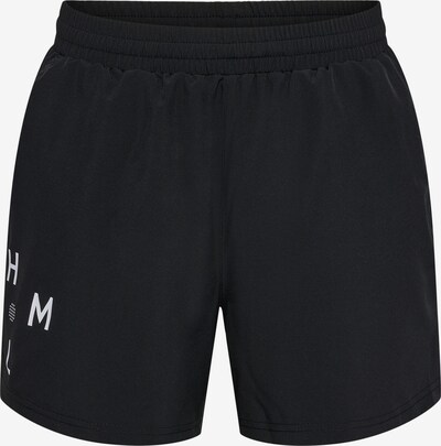 Hummel Sportbroek 'Active' in de kleur Zwart / Wit, Productweergave
