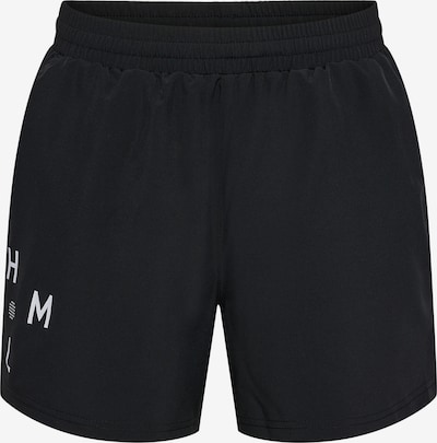 Hummel Sporthose 'Active' in schwarz / weiß, Produktansicht