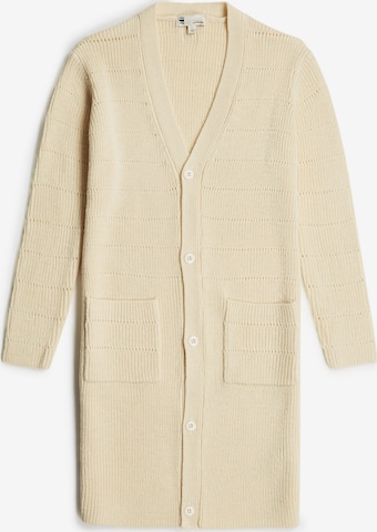 G-STAR Gebreid vest 'Oristel' in Beige: voorkant