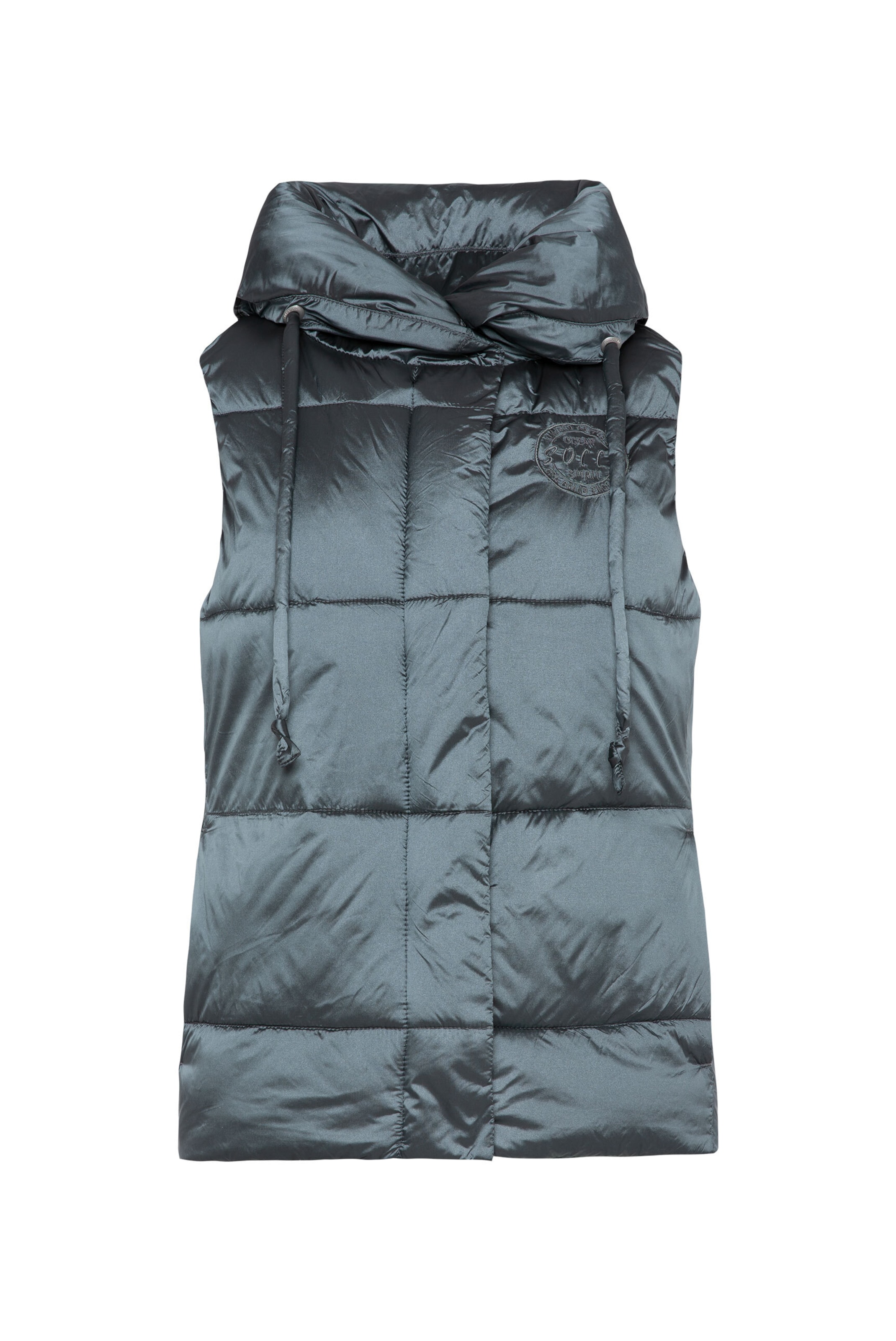 Gilet di Soccx in verde: frontale