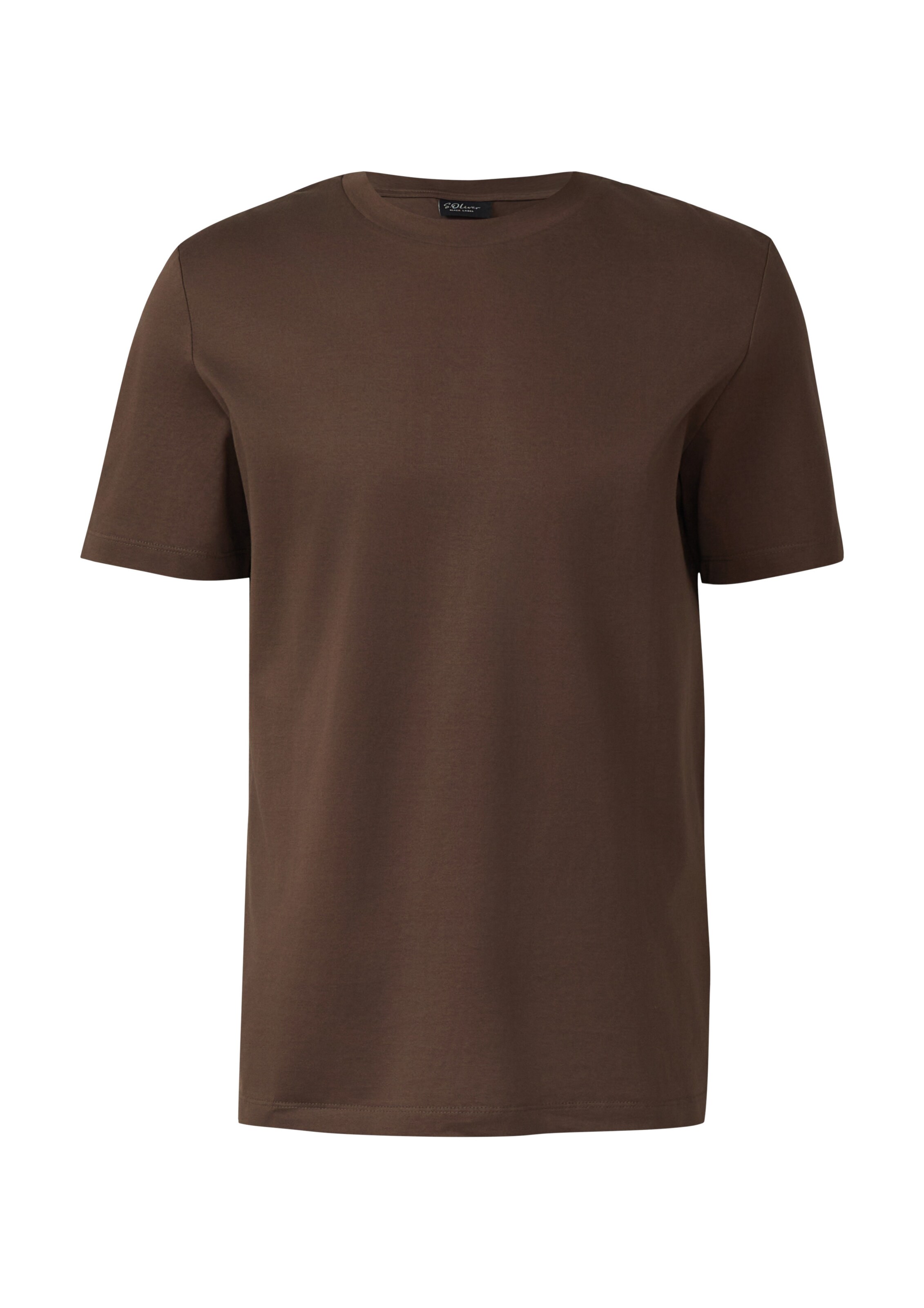 s.Oliver T-Shirt in Braun: Vorderseite