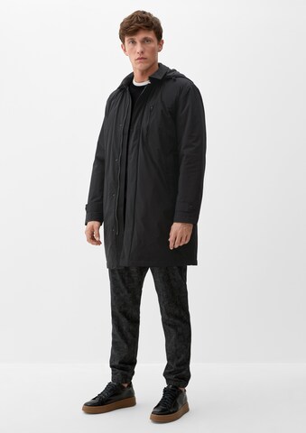 s.Oliver Between-Seasons Coat in Black