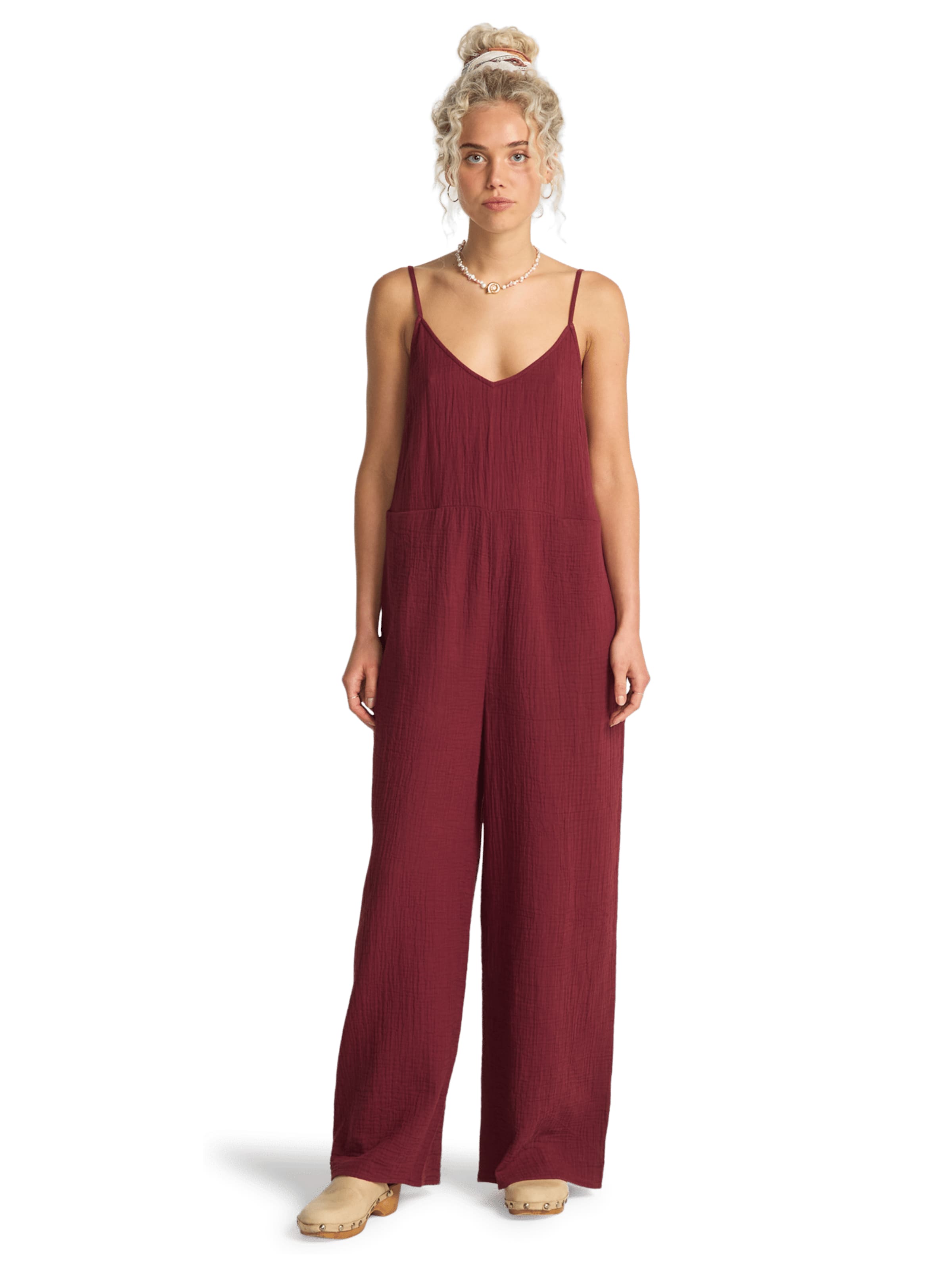 BILLABONG Jumpsuit 'Only In Dreams' in Red: front
