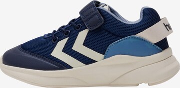 Hummel Sneakers in Blauw: voorkant