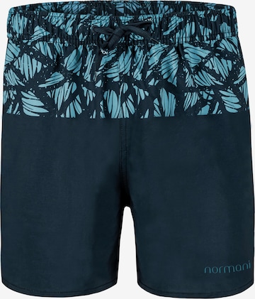 normani Board Shorts 'Lahaina' in Blue: front