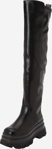 BUFFALOČizme 'JUPITER' - crna boja: prednji dio