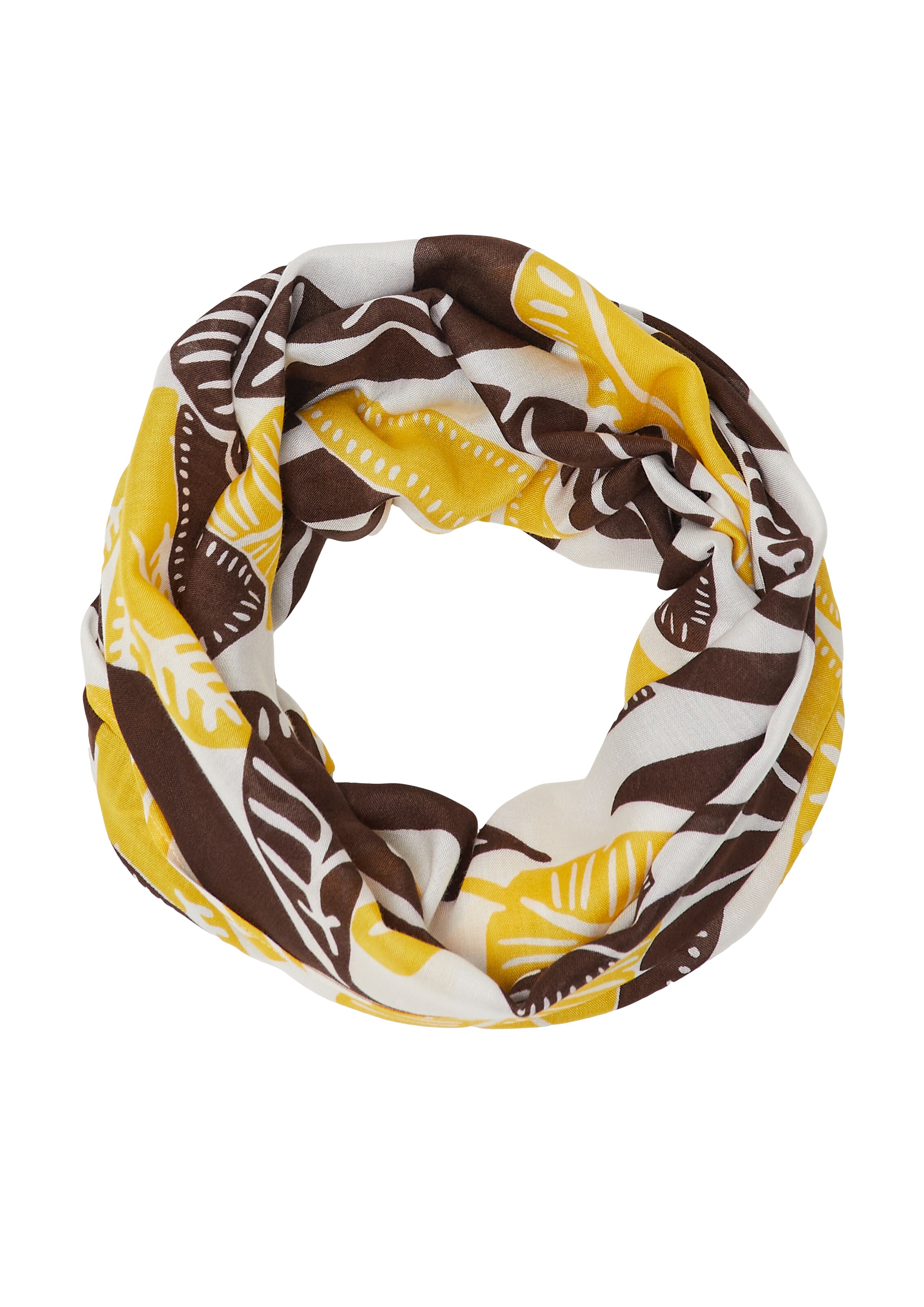 s.Oliver Schal in Beige: Vorderseite