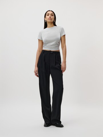 LeGer by Lena Gercke - Loosefit Pantalón plisado 'Edina' en negro
