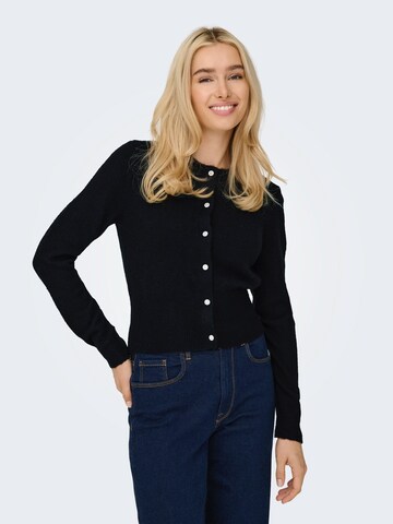 ONLY Strickjacke 'ONLHAVANNA' in Schwarz: Vorderseite