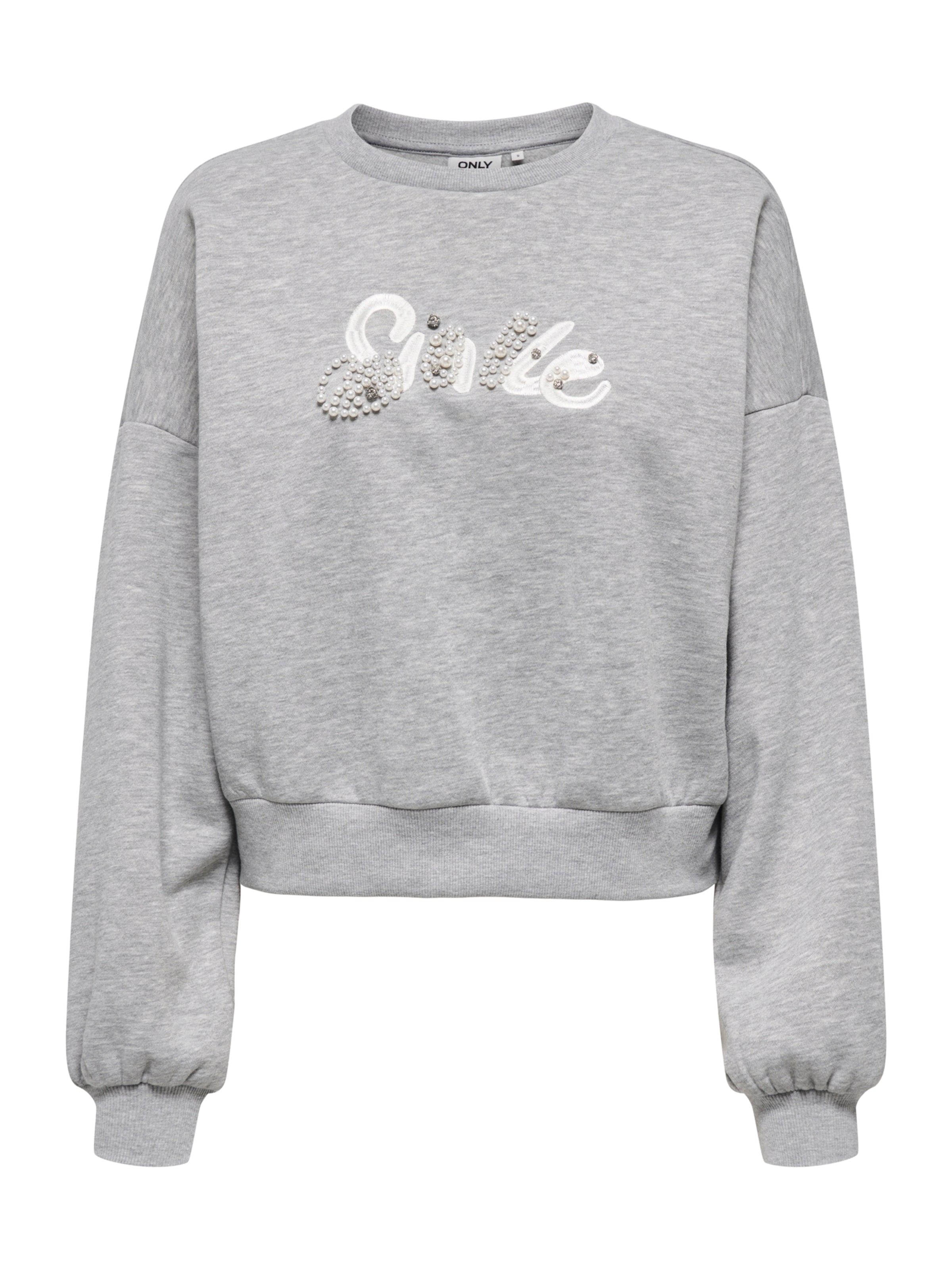 ONLY Tréning póló 'ONLALMA' - szürke: elől