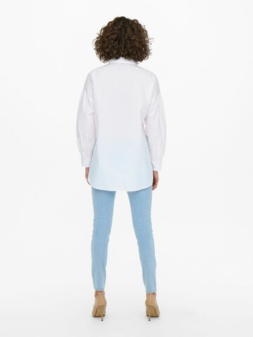 Chemisier 'Katy' ONLY en blanc