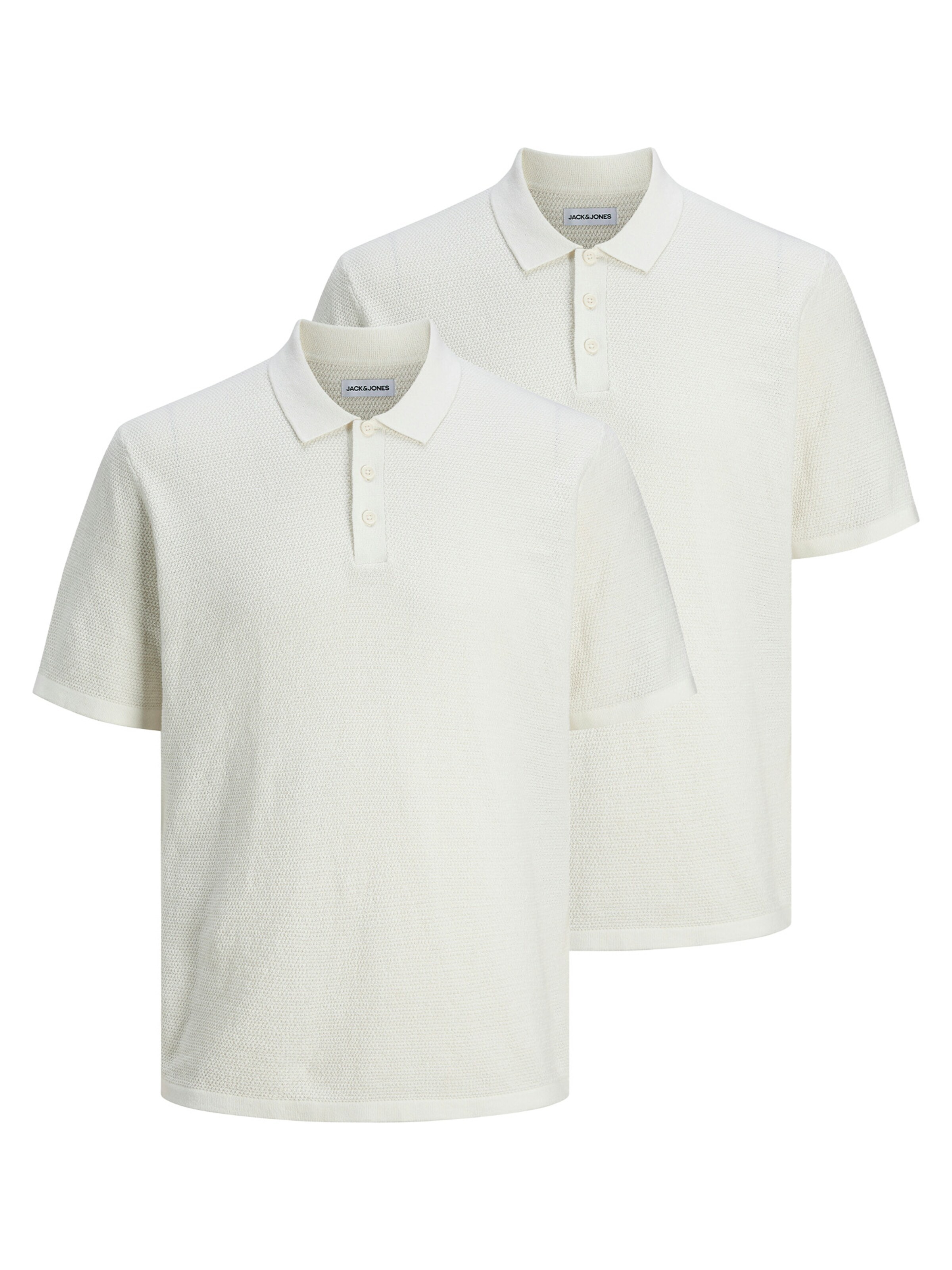 JACK & JONES Shirt 'George' in Wit: voorkant