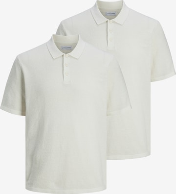 JACK & JONES Shirt 'George' in Wit: voorkant